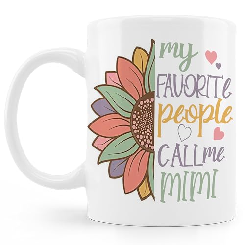 Meemaw Coffee Mug,Meemaw Gifts,Funny Tea Mugs,Birthday Christmas Gifts for Meemaw,Color Meemaw Coffee Mug 11Oz