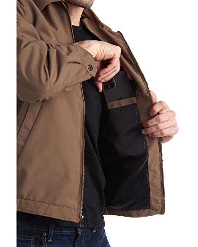 Image of Perry Ellis Mens Golf Windbreaker Jacket - Soft Microfiber Water Resistant Zip Up Casual Windbreaker Jackets for Men