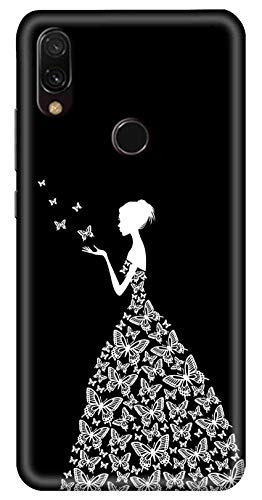 Image of Amazon Brand - Solimo Plastic Girl Design 3D Printed Mobile Hard Back Cover for Xiaomi Redmi Y3 (Multicolour)