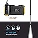Industrial Endoscope,ROTEK 1080P HD 4.3inch LCD Screen 2600mAh Rechargeable Battery Borescope, IP67 Waterproof Inspection Camera with 32GB TF Card 6 LED Lights Digital Video Handheld Endoscope(16.4ft)