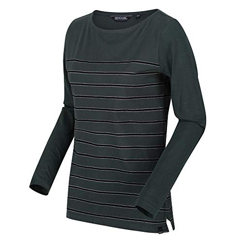 Camisetas manga larga mujer Regatta Ferelith transpirable que evita rozaduras de costura 3