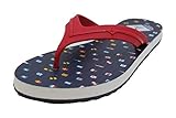 Sperry Womens Warf Thong Slip On Flip-Flops Red 7 Medium (B,M)