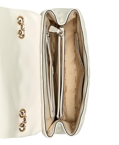 Image of GUESS womens Tamsin Large Convertible Crossbody Flap