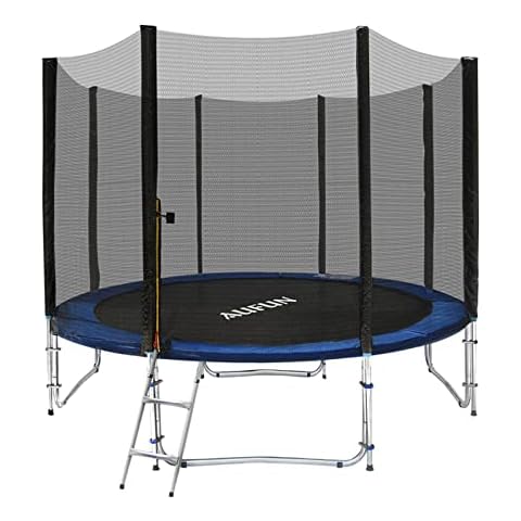 HENGMEI Trampolin Outdoor Ø 305cm Gartentrampolin Kindertrampolin Cover