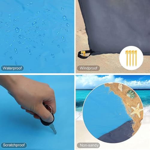 Manta de picnic impermeable y alfombrilla multifuncional para suelo 3