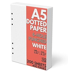 Sort Out My Life A5 Punktrasterpapier Nachfüll-Inlay