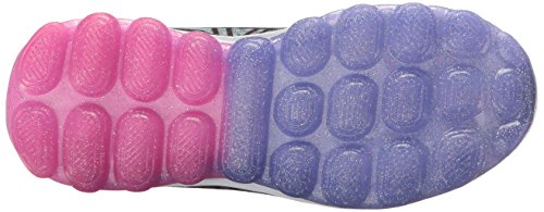Skechers Kids Girls' Skech-Air-Jumparound Running Shoe,Black/Multi Knit,, 12.5 M Us Little Kid #TOP3