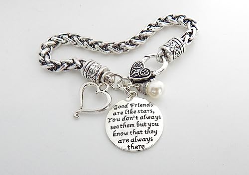 Sister Friendship Bracelet Sister Gift from Sister Birthday Gift A Sister is God's way of making sure we never walk alone, Sister Jewelry Gifts from Sister Christmas2