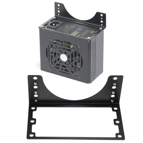 Sturdy SFX Power Supply Mounting Bracket With 12cm 14cm Fan Slot Metal PC Cooling Bracket Internal Support Bracket - Image 9