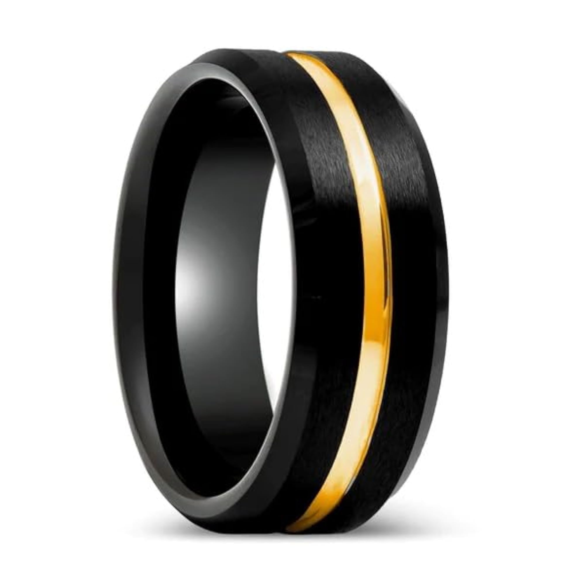 Black Diamond Ring for Men