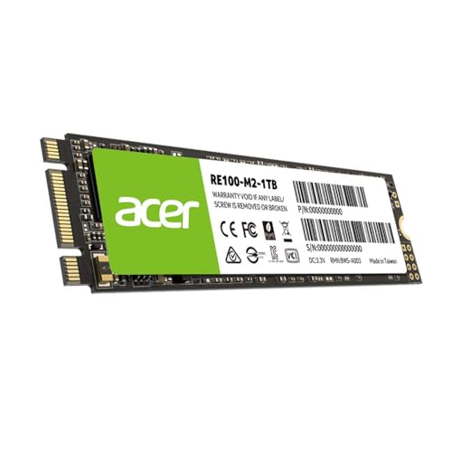 Amazon | Acer RE100-M2-1TB SATA M.2 2280 3D NAND 最大560MB/s 五年