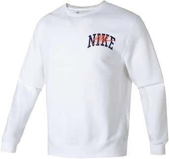 NIKE(ナイキ) セットアップ対応モデル クラブ フリース ロングスリーブ クルーネック スウェットシャツ FV4446 ブラック ネイビー ホワイト スポーツウェア トレーニング 国内正規品 フリース メンズ