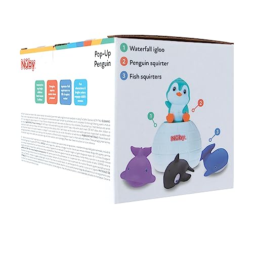 Nuby B0C7S4HPMF Pop-Up Penguin Bath Toy thumb #5