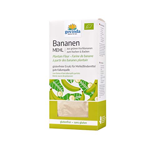Govinda 100% grünes Bananenmehl glutenfrei (1 x 350 g)