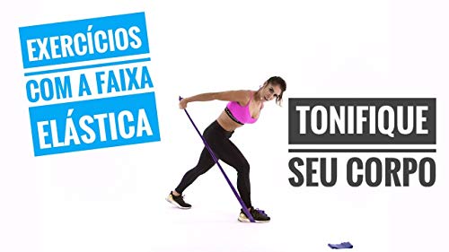 KIT 3 FAIXA ELASTICA LEVE, MÉDIA, FORTE - LIVEUP