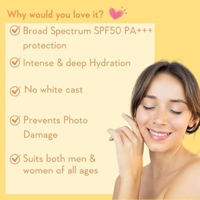 WishCare Sunscreen Body Lotion with SPF 50 PA+++ Broad Spectrum UVA & UVB Protection, No White Cast, Enriched with Carrot Seed & Raspberry - Body Sunscreen Lotion 200ml (Indian Version)