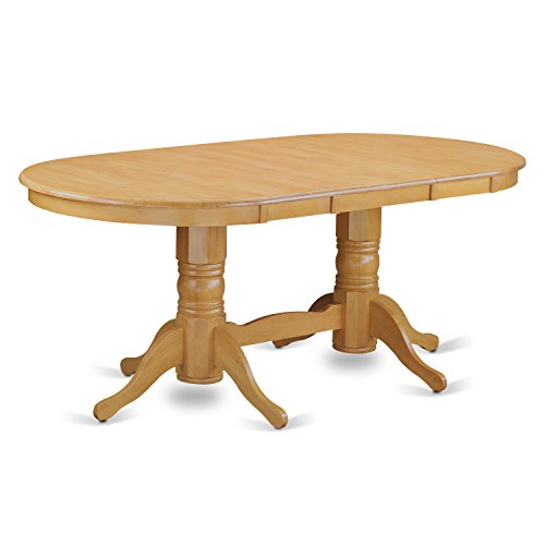 9 PC Dining room set for 8 Dining Table with Leaf and 8 Kitchen Dining Chairs