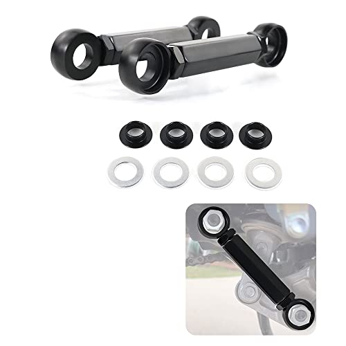 Xitomer Up - 4" Adjustable Lowering Links Kit Fit for DL650 / V-Strom 650 2004-2023 / NC750X DCT2018-2023 GSXR750 96-2005, Suspension Links Lowering Links Adjustable