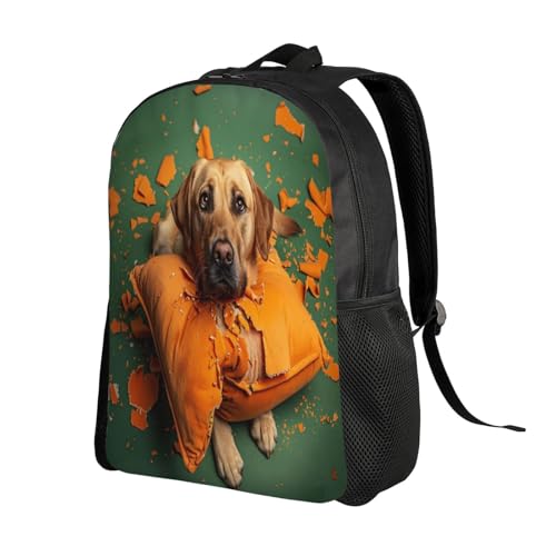 Comfort Fit Unisex Dog Pillow Mischief Backpack Durable for Daily Commute & Travel Adventures 16 Inch2