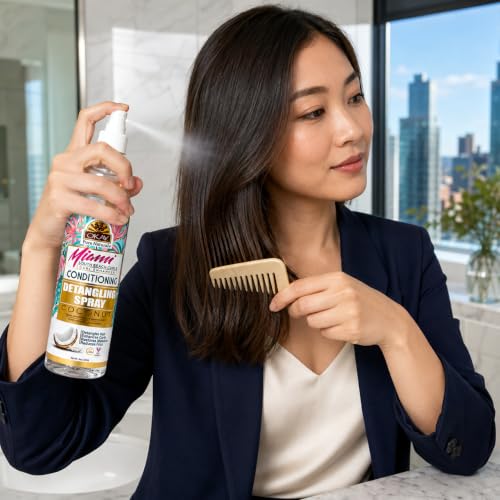 Spray desenredante acondicionador OKAY para rizos 8 oz miniatura 7