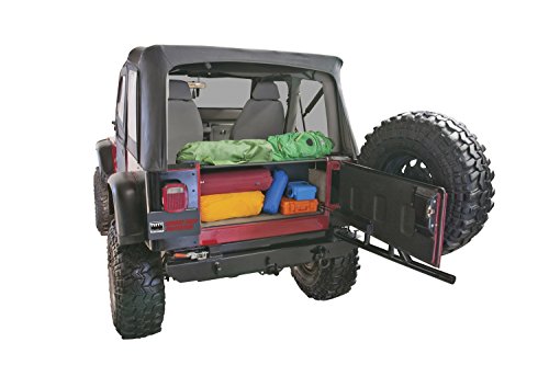 Tuffy Security Products Cargo Enclosure - '87-95 Wrangler Yj (Black) #TOP5