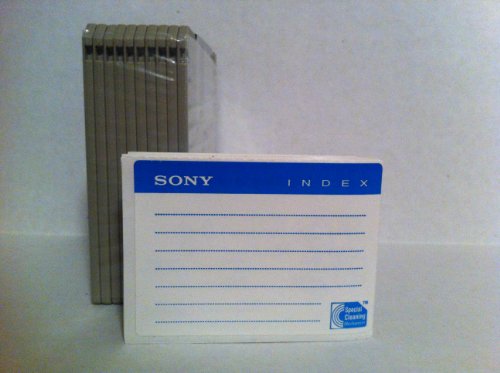 1995 Sony Electronics, Inc. Sony Micro Floppy Disk/Double Sided 10Mfd-2Hdcf 10 Pack Blister Box Package---Capacity Ibm Formatted 1.44 Mb 10 Pack---Specifications Trackes Per Inch 135 Tpi, Number Of Tracks-80/Side Double Side/High Density---Compatibility Is All Ibm-Compatible 3.5" 2Hd Drive Systems (I.e. Compaq, Dell, Hp, Gateway, Etc. ) And Laptops #TOP3