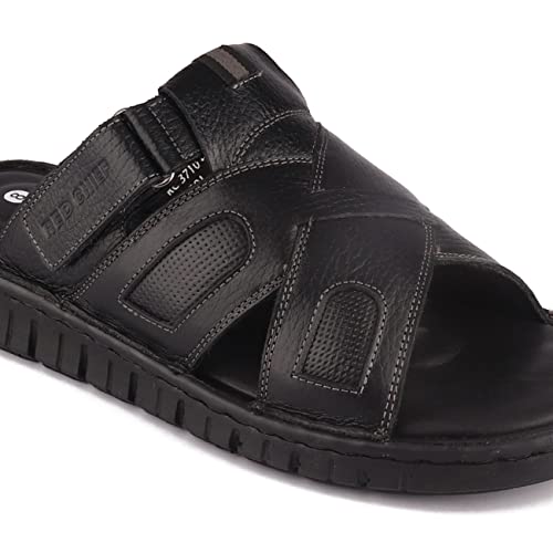 Image of Red Chief Genuine Leather Formal | Leather Slipper for Men | PU Sole