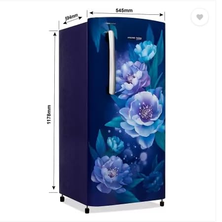 Image of Voltas Beko 175 L 1 Star Direct Cool Single Door Refrigerator 2023 Model (PEONY BLUE, RDC208E /S0PBE0M0000GD)
