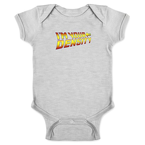 Funny Time Travel Quote Infant Bodysuit for Baby Boys and Girls Grey 6M