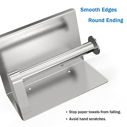 Self Adhesive Toilet Paper Holder With Phone Shelf, Screw-In Wall Mounted Toilet Paper Roll Holder, Rustproof Bathroom Washroom Tissue Roll Holder With Shelf, Toilet Paper Roll Dispenser- Silver #TOP4