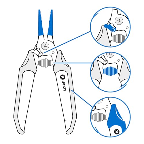 Image of iFixit Mandible Needle Nose Pliers - Fine Tip for Electronic Repairs
