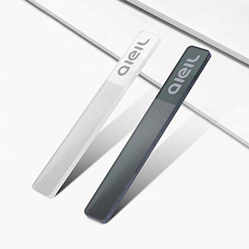 Glass Nail Shiner,2PC Nano Nail Buffers Glass Nail File Crystal Shine Polisher for Natural Nails, Professional Manicure Tools Kit for Acrylic Nail Care