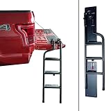 YOSAYUSA Adjustable 360° Rotated Tailgate Ladder Foldable Pickup Truck Tailgate Step Set | Truck Bed