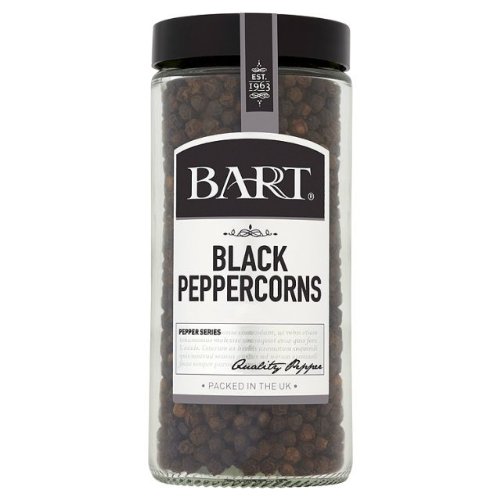 Poivre noir Bart 2x111g : fini le poivre moulu sans saveur grâce aux grains entiers