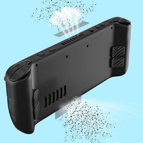 Image of New World Accessories for Steam Deck, Touch Protector Dust Plug Silicone Thumb Grip Caps for Steam Deck Vent Dust Filter Cover with Trackpads Skins - 9 in 1