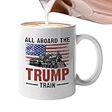 Stronrive Copa Trump - Voté por Trump Cups para la campaña de reelección del Presidente de 2024 | Taza de café conservadora Republicana, Leche