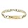 LUODAN Bracciale Papà Ti Voglio Bene Regalo Per Papà Regalo per la Festa del Papà Bracciale Regalo di Compleanno per Uomo il mio Miglior Papa regalo (Giallo dorato)