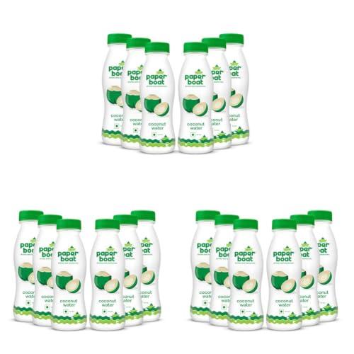 Image of Paper Boat Coconut Water, Refreshing Coconut Flavour, Vital Minerals (Pack of 18, 200ml Each)