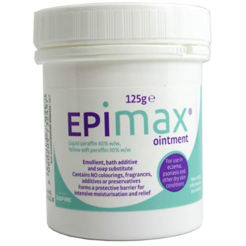 Epimax Ointment 125g for Eczema/Psoriasis  SLS, Parabens & Lanolin Free