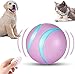 Kangmeile Jouet télécommandé pour Chat, Balle de Rebond de Jouet interactif Intelligent pour Animal de Compagnie pour Chien Chat USB Balle Flash Interactive pour Animal de Compagnie électronique
