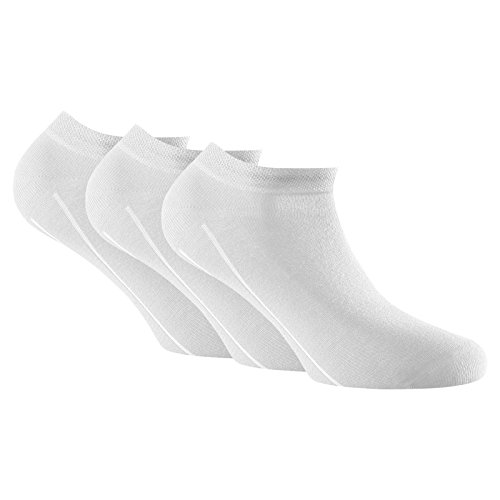 Chaussettes de tennis Rohner de taille 35-46 lot de 3 paires de chaussettes basses