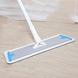QFFL Mop Microfiber Flat Household Tile Wood Floor Lazy tuba Mop Wet Mops