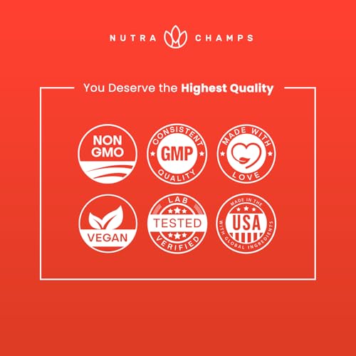 image for NutraChamps Horny Goat Weed, 1000mg Epimedium Energy Supplement, 10X S