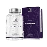 Complejo de Magnesio Capsulas Premium - Citrato de Magnesio, Óxido de Magnesio, Bisglicinato de Magnesio, Taurato de Magnesio y Malato de Magnesio Puro - 180 Cápsulas - 400mg por Dosis Diaria