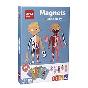 APLI Kids 18531 -Sobre el Cuerpo Humano Juego Magnético