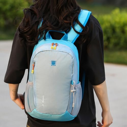 Mochila ligera de senderismo 15L para viajes y uso diario miniatura 7