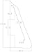 Dopro Metal Aluminum Anodized LP Electric Guitar Pickguard Scratch Plate with Gold Bracket Fits for Epi Les Paul Gold