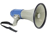  Veka - Megáfono con sirena (25 W, con bandolera)