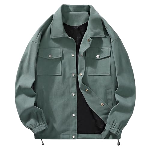 Veste coupe-vent veste militaire homme ZDJSWJ imperméable à capuche
