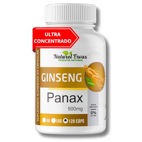Ginseng+ Puro 120 Cápsulas 500mg